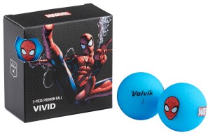 Piłki Volvik Vivid Marvel Spider Man 4 szt.