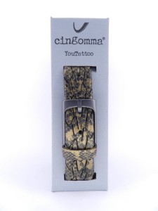 Pasek Cingomma YouTattoo (pyton brown)