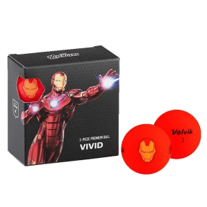 Piłki Volvik Vivid Marvel Iron Man 4 szt.