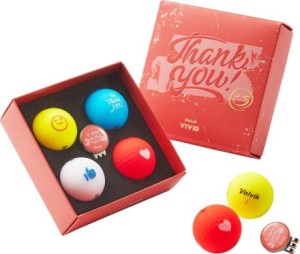 Piłki VOLVIK THANK YOU SET 4 balls