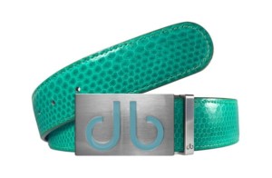 Pasek Druh Snakeskin Aqua