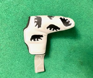 Pokrowiec Putter White Black Bear