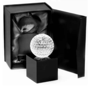 Statuetka Longridge Crystal golf ball