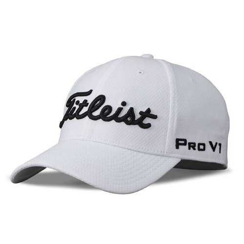 Czapka Titleist Players Deep Fit Biała.jpg
