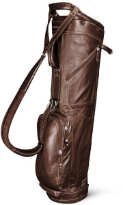 Sun Mountain leather cart bag