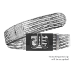 Pasek Druh Lizard - 3D Gunmetal