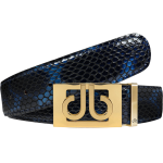 Pasek Druh Snakeskin - 3D Gold