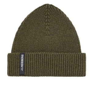 Czapka Zimowa J.Lindeberg Juan Merino Green Army
