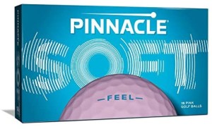 Piłki Pinnacle Soft Pink 15 szt