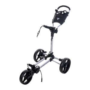 Wózek golfowy Fast Fold Slim srebrno-czarny