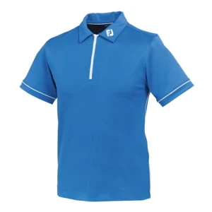 POLO FJ STRETCH PIQUE ZIP Z LOGO