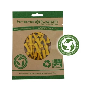 Podstawki Brand Fusion Wooden 43mm Yellow 