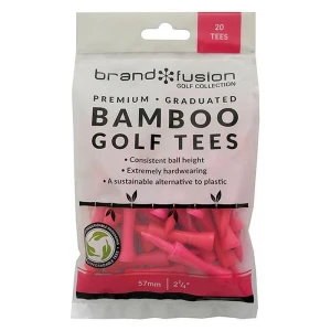 Podstawki Brand Fusion Bamboo 57mm Pink